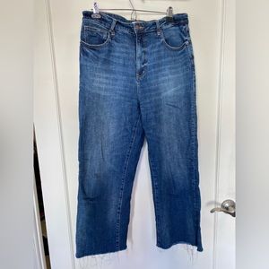 Women's Blue Flare & Wide Leg Jeans